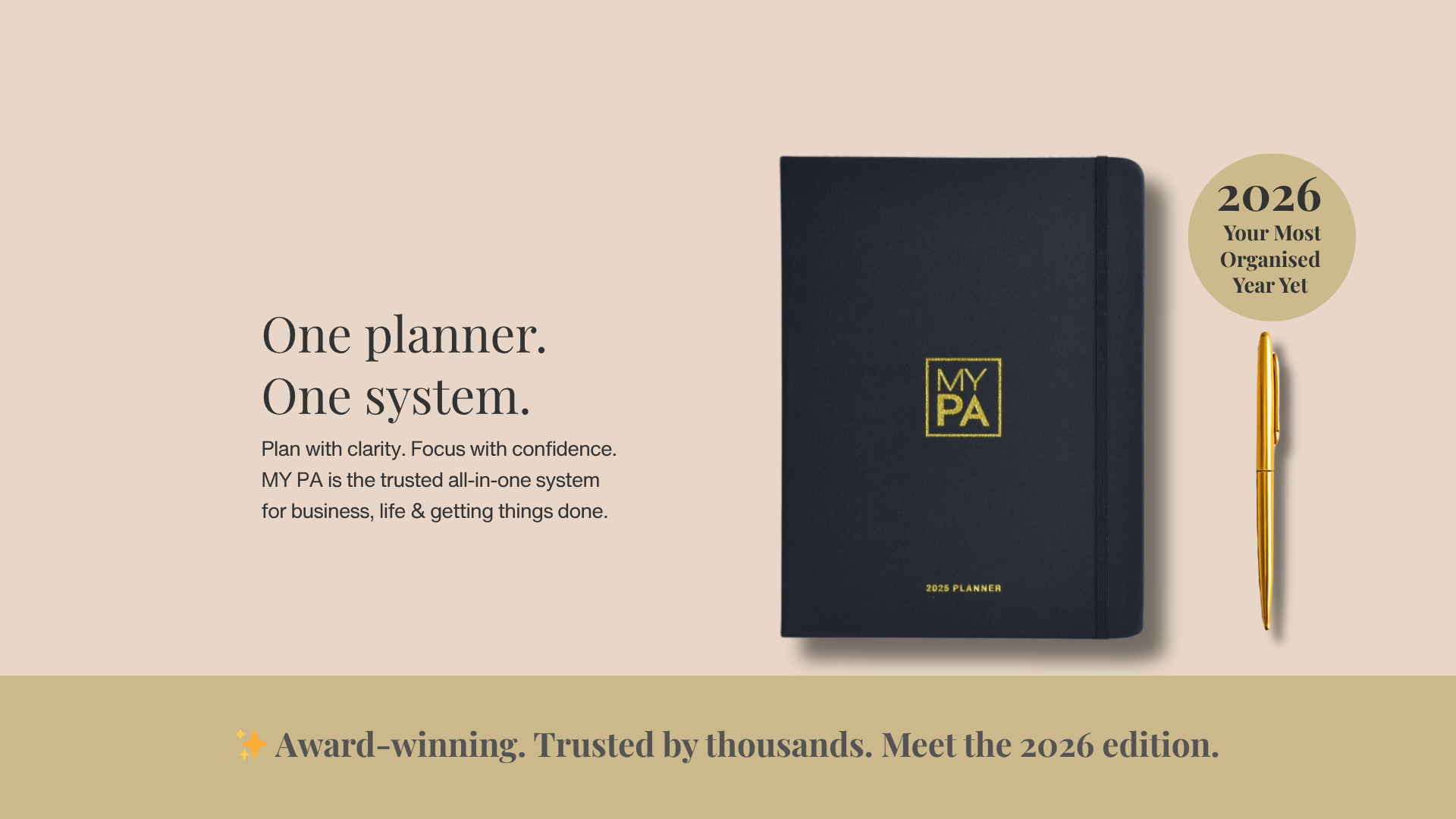 MY PA Planner | Best Business Planner for Entrepreneurs 2026 | MY